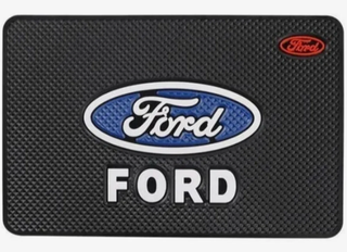 Коврик липучий на парприз 260*135мм противоскользящий с логотипом "FORD"