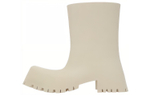 Balenciaga Trooper Rubber Boot Light Beige Women"s