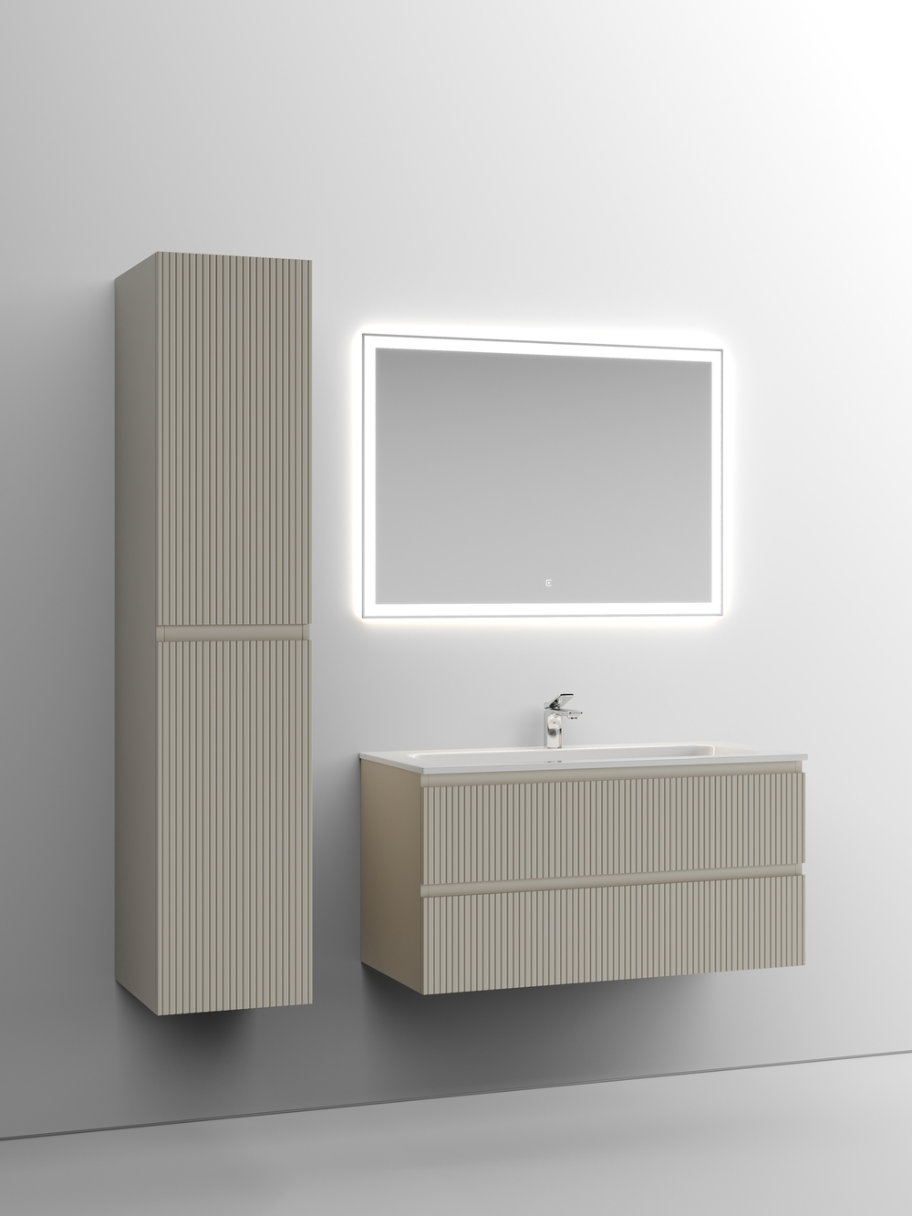Тумба с раковиной Sancos Snob T 100 см SNT100CE beige soft