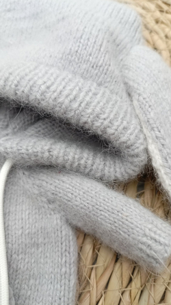 Комбенизон кролика серый