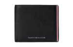 Tommy Hilfiger Cow Leather Wallet Regular Men"s Black