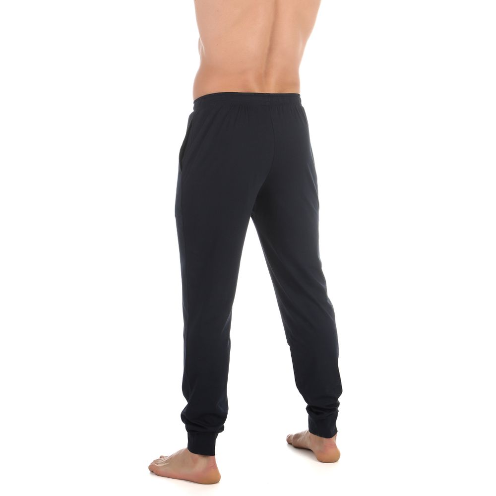 Мужской домашний костюм темно-синий: лонгслив и штаны Emporio Armani 111794_CC570 00135