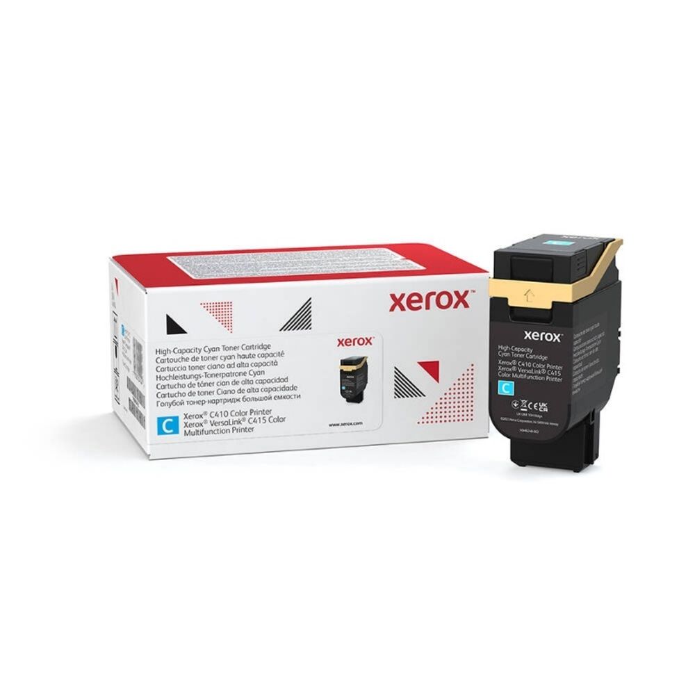 Тонер-картридж XEROX 006R04765 для VersaLink C410/415 голубой (7K)