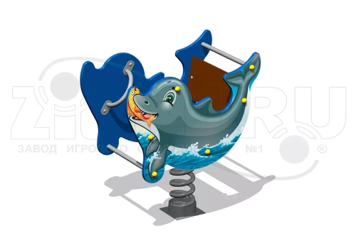 Качалка на пружине «Дельфин У1»