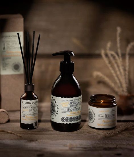 Апельсин гардения и душистый горошек, жидкое мыло, Eteria cosmo