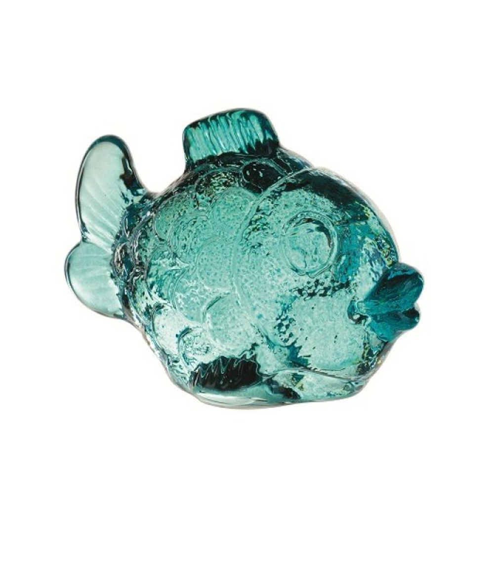 Фигурка хрустальная Nachtmann Zoo Рыбка бирюзовая Германия