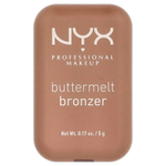 NYX Professional Makeup, Buttermelt Bronzer, 02 All Buttad Up, 5 г (0,17 унции)