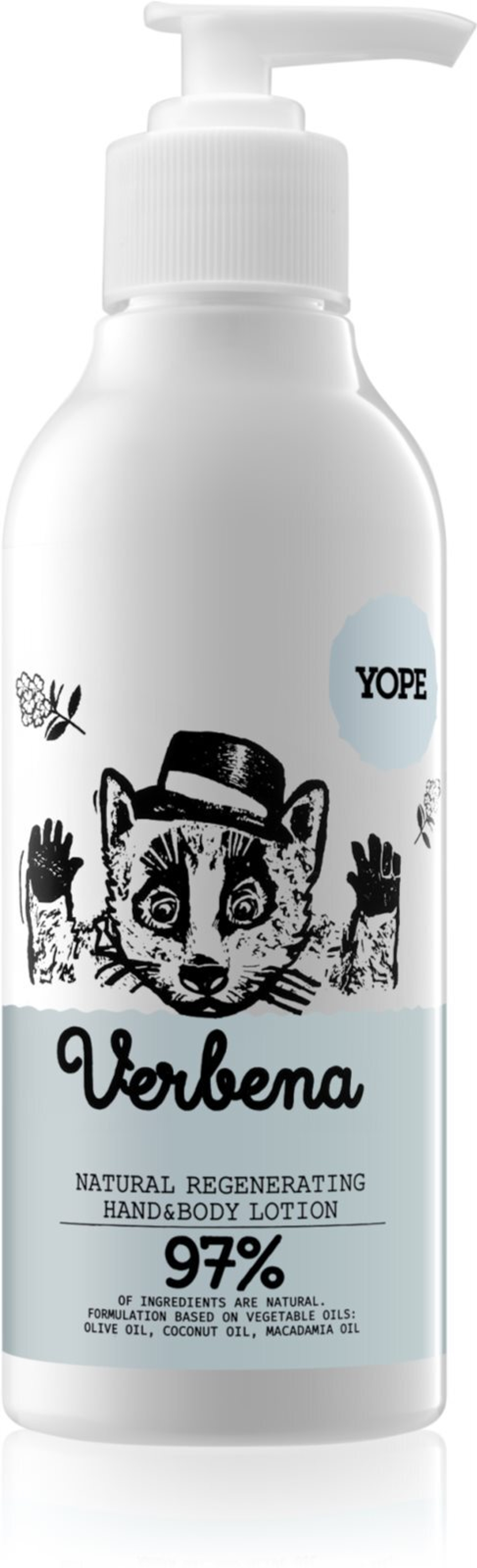 Yope Verbena - успокаивающий лосьон для рук и тела /   300  ml  / GTIN 5900168906563