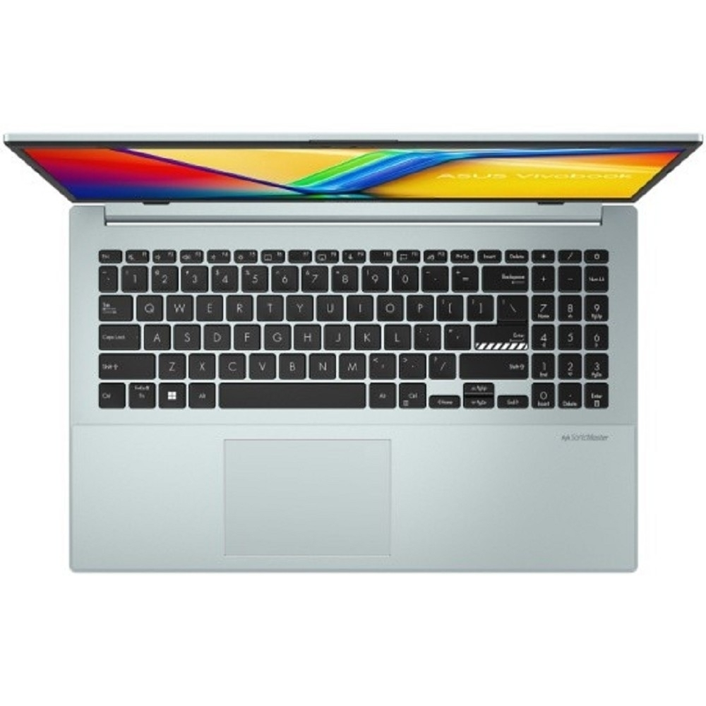 Ноутбук ASUS Vivobook Go 15 E1504FA-BQ089 [90NB0ZR3-M00L20] Green Grey 15.6" (FHD Ryzen 5 7520U / 8192Mb / 512PCISSDGb / AMD Radeon / DOS)