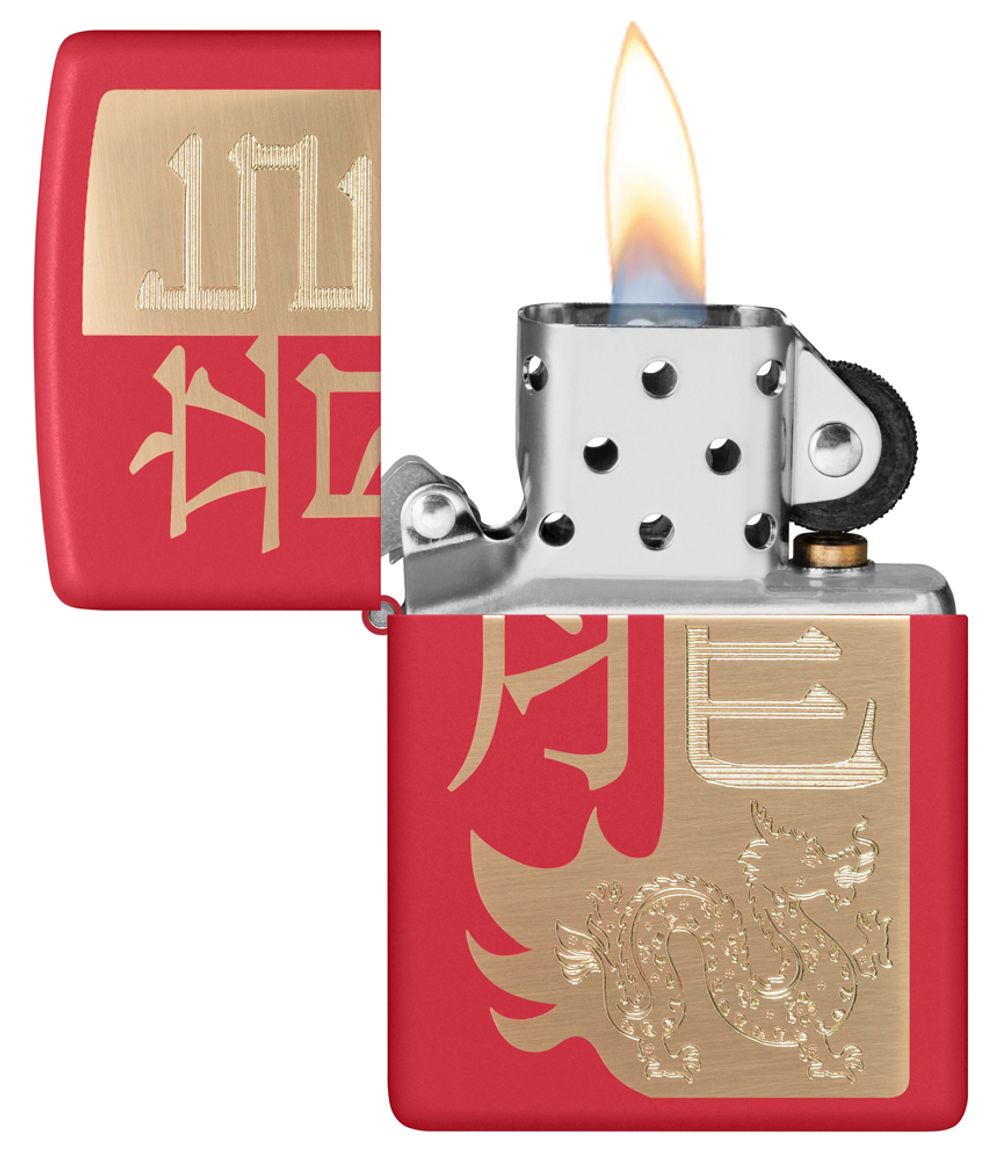 Зажигалка Zippo Year of the Dragon 2024 (48769) 3