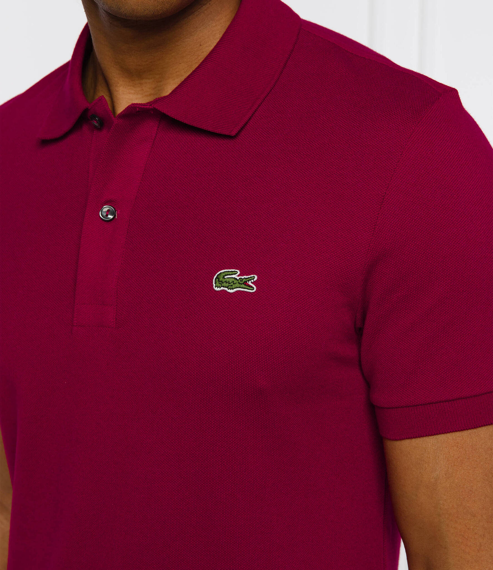 Поло Lacoste - бордовый(PH4012)