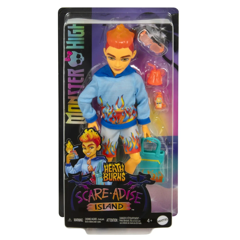Кукла Monster High Scare-adise Island Heath Burns
