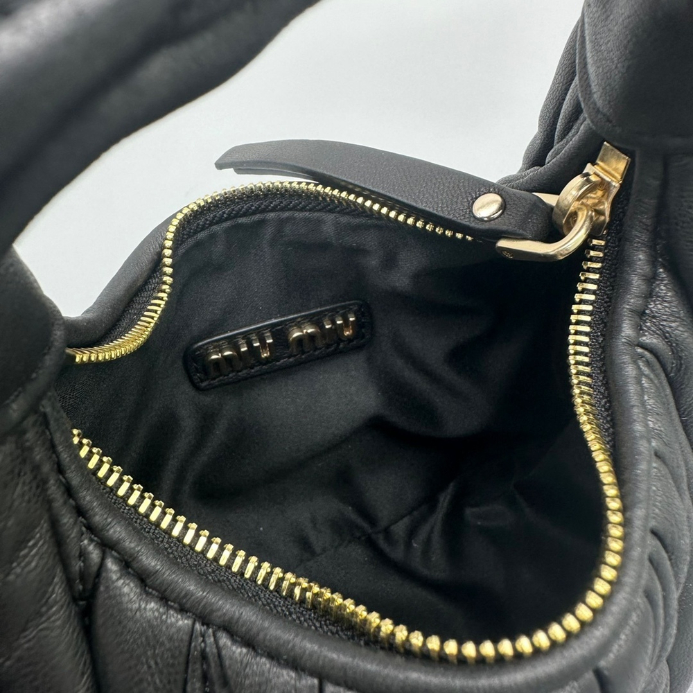 Miu Miu Wander Hobo Bag 17 cm