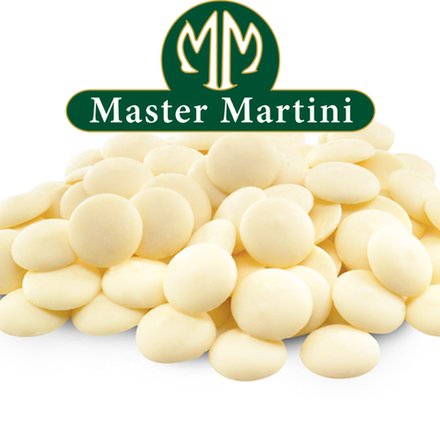 Глазурь белая диски Master Martini