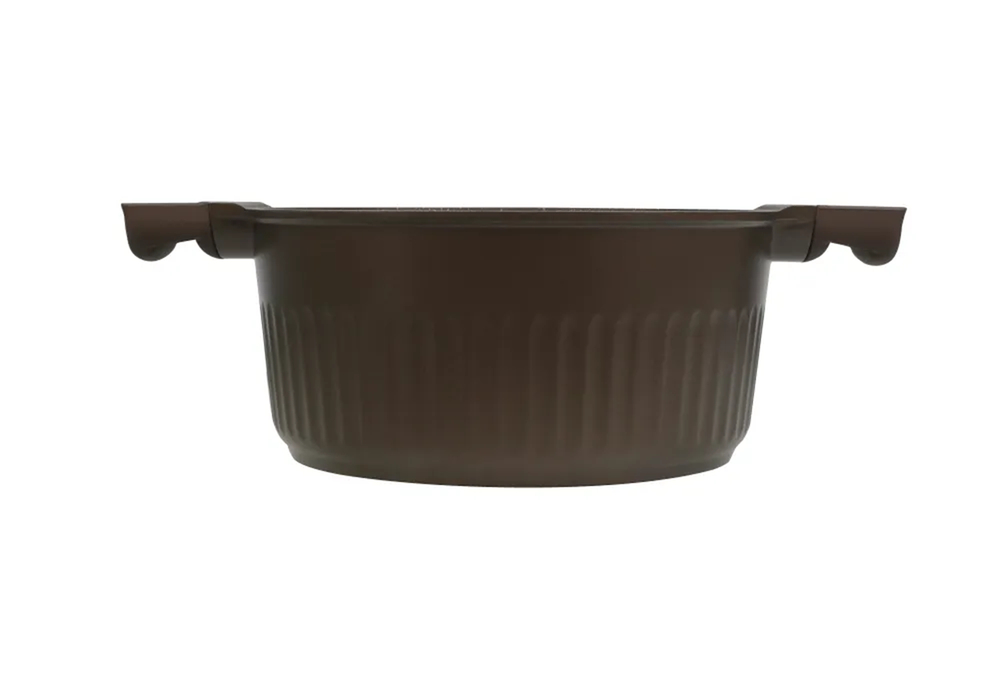 Кастрюля KUKMARA АП Stella (mokko) 4,2л со стеклянной крышкой. арт. ксм42а