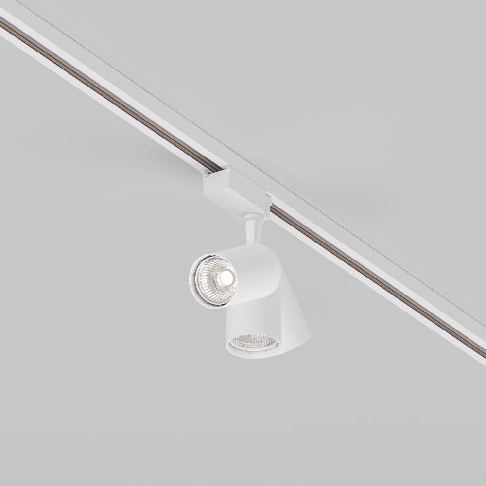 Трековый однофазный светодиодный светильник Maytoni Unity Vuoro TR003-1-6W4K-M-W