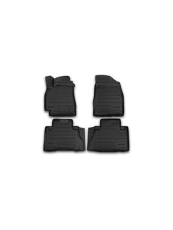 Коврики в салон для GEELY Emgrand X7, 2011-2018, 4 шт. (полиуретан) CARGEE10001
