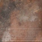 Ceramika Paradyz - Arteon Taupe - Ступень с насечками рядовая 300x300