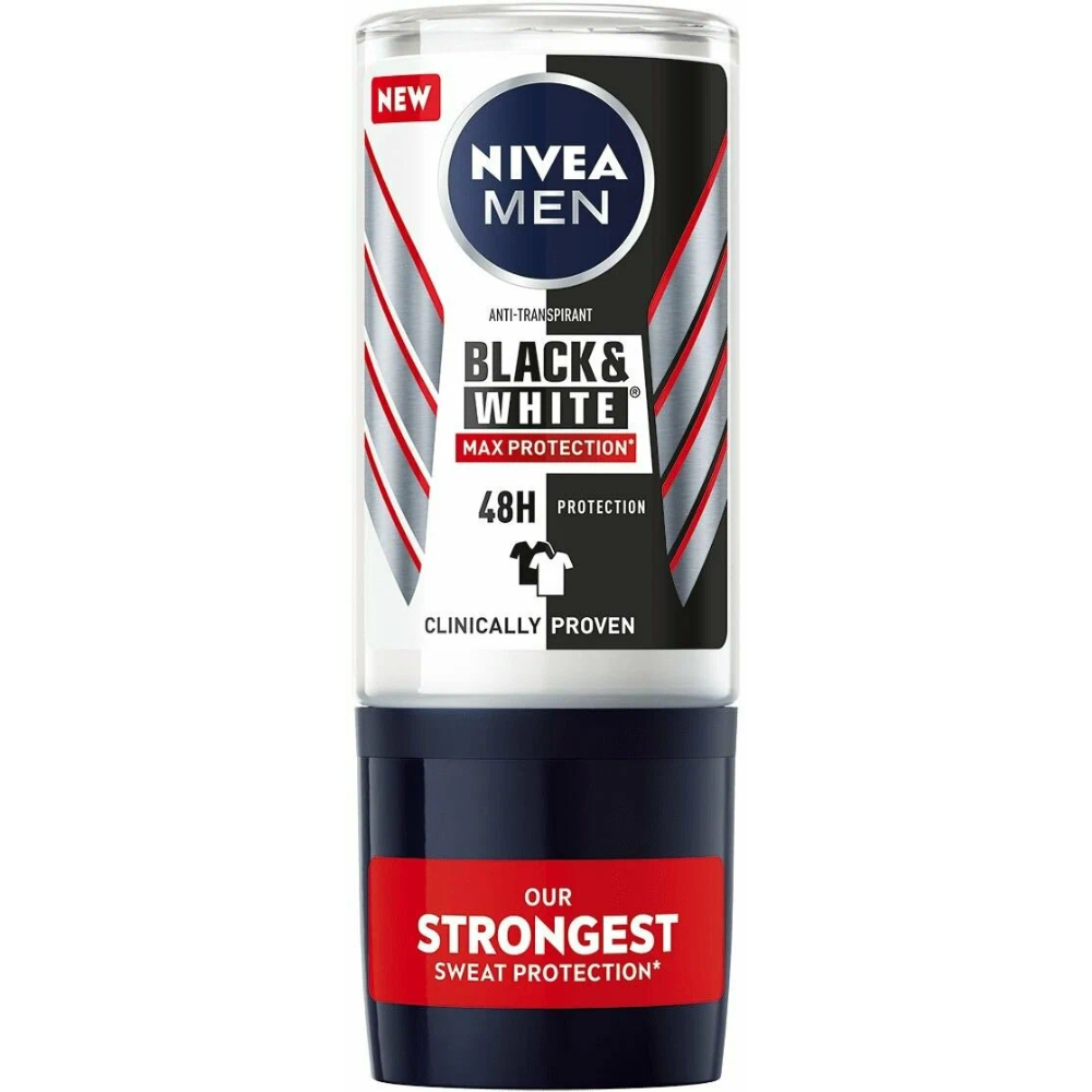 Дезодорант-антиперспирант Nivea Men Черное и Белое Max Protection 50мл