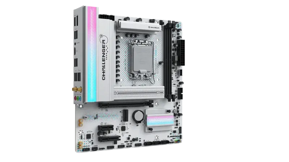 Материнская плата MaxSun Challenger Z890M WIFI ICE (MS-Challenger Z890M WIFI ICE)