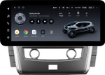 Магнитола Nissan Patrol Y62 2010-2019 (экран климата внизу) - Teyes LUX ONE ROUND монитор 12.3" 2K QLED на Android 10, CarPlay, 4G SIM-слот