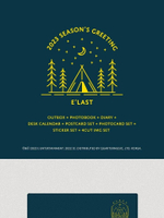 товары E'LAST - 2023 Season's Greetings
