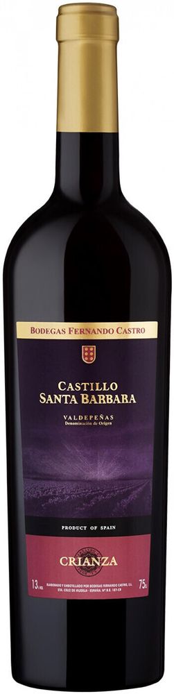 Вино Кастильо Санта Барбара Крианса Вино Кастильо Санта Барбара Крианса