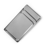 ЛОТОК мел.228х148х12мм нерж.