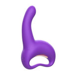 Фиолетовый вибратор для G-стимуляции (Цвет: фиолетовый)