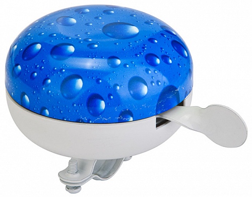 Звонок 57R-17 алюминий/сталь, "Капли" диаметр 80мм