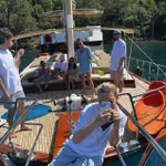 Рубашка Смерч #4 Вельветовая Голубая