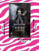 Кукла Monster High «Wednesday Addams» HXJ04 — кукла Уэнсдей Аддамс с аксессуарами
