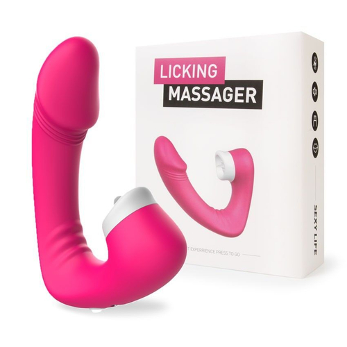 Вибромассажёр I-MOON MY-508 с клиторальной стимуляцией, 11 см