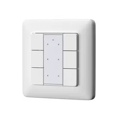 Кнопочная настенная панель 6-ти клавишная DALI Lighting control 721041