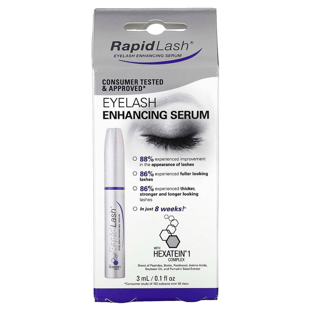 RapidLash, сыворотка для роста ресниц, 3 мл (0,1 жидк. унции)