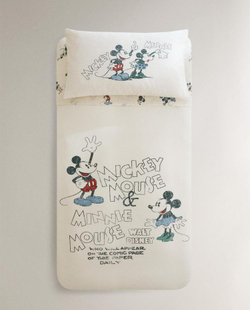 ZARA HOME ДЕТСКИЙ ПОДОДЕЯЛЬНИК МИККИ И МИННИ DISNEY©, РАЗНОЦВЕТНЫЙ