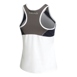 Женская теннисная майка HEAD Club Tank Top Women - White, Blue
