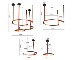 Kink Light 07656-3A,04 Подвес Маджена коричневый