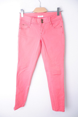 Джинсы Promod коралловые 44 размер
