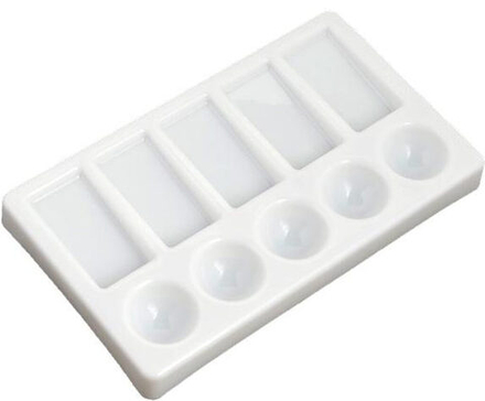 Палитра прямоуг. пластиковая