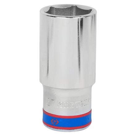 Цена на KING TONY (423527M) Головка торцевая глубокая шестигранная 1/2", 27 мм