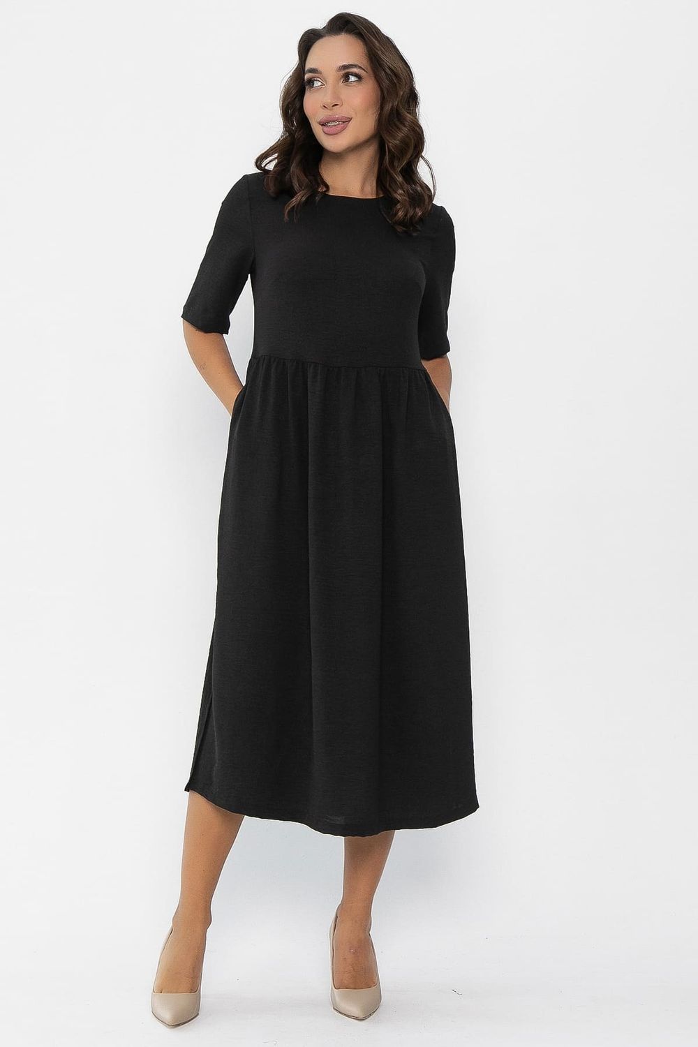 Платье Беннет (черное) П14066-25М LT Collection