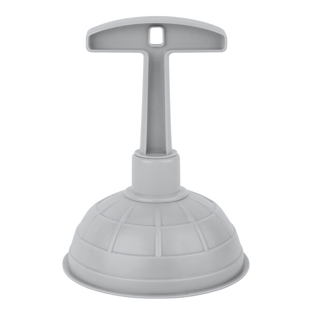 Вантуз Disco, D125 мм серебряный