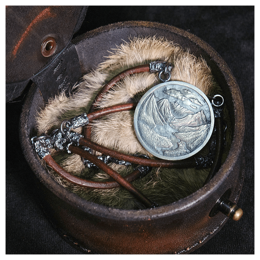 Серебряная монета-оберег «Орел»