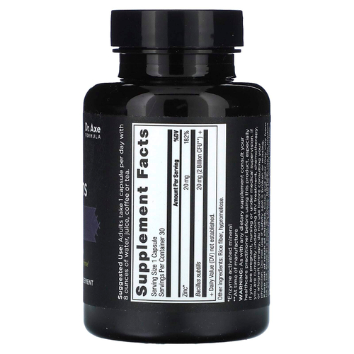 Ancient Nutrition, Цинк + пробиотики`` 30 капсул