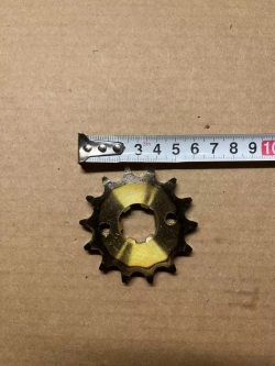 - - Звезда ведущая (428-14) 20мм для питбайка закаленная