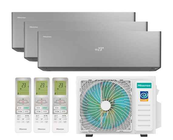 Мульти сплит-система Hisense 3 x AS-10UW4RXVQH00AG(B) / AMW3-24U4RJC