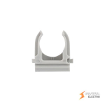 Крепеж-клипса d16 мм (100 шт) серая EKF-Plast