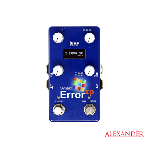 Alexander Pedals Syntax Error XP