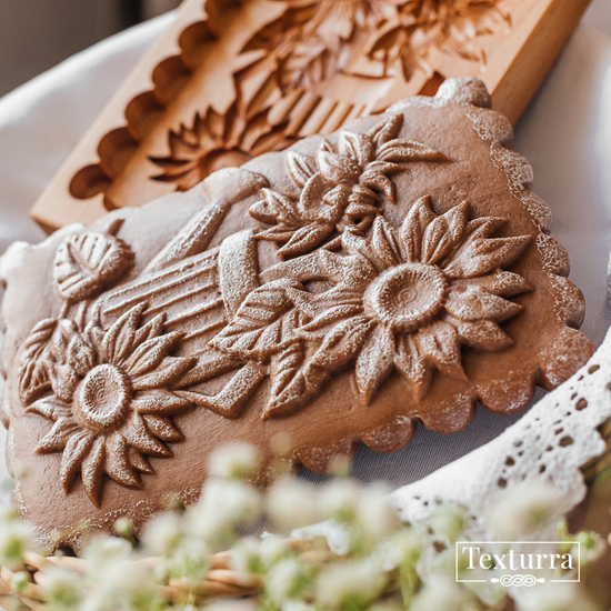 Пряничная форма Лейка с подсолнухами